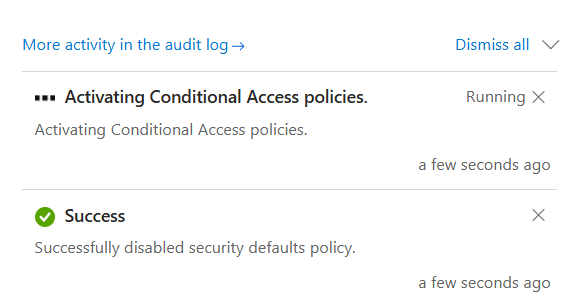 Conditional Access Processing